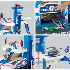 Majorette - Estación de Policía Creatix con Vehículo Incluido ㅤ
