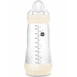 MAM - Biberón Easy Start anticólicos 320 ml Beige