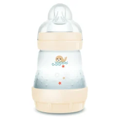 MAM - Biberón Easy Start anticólicos 160 ml Beige