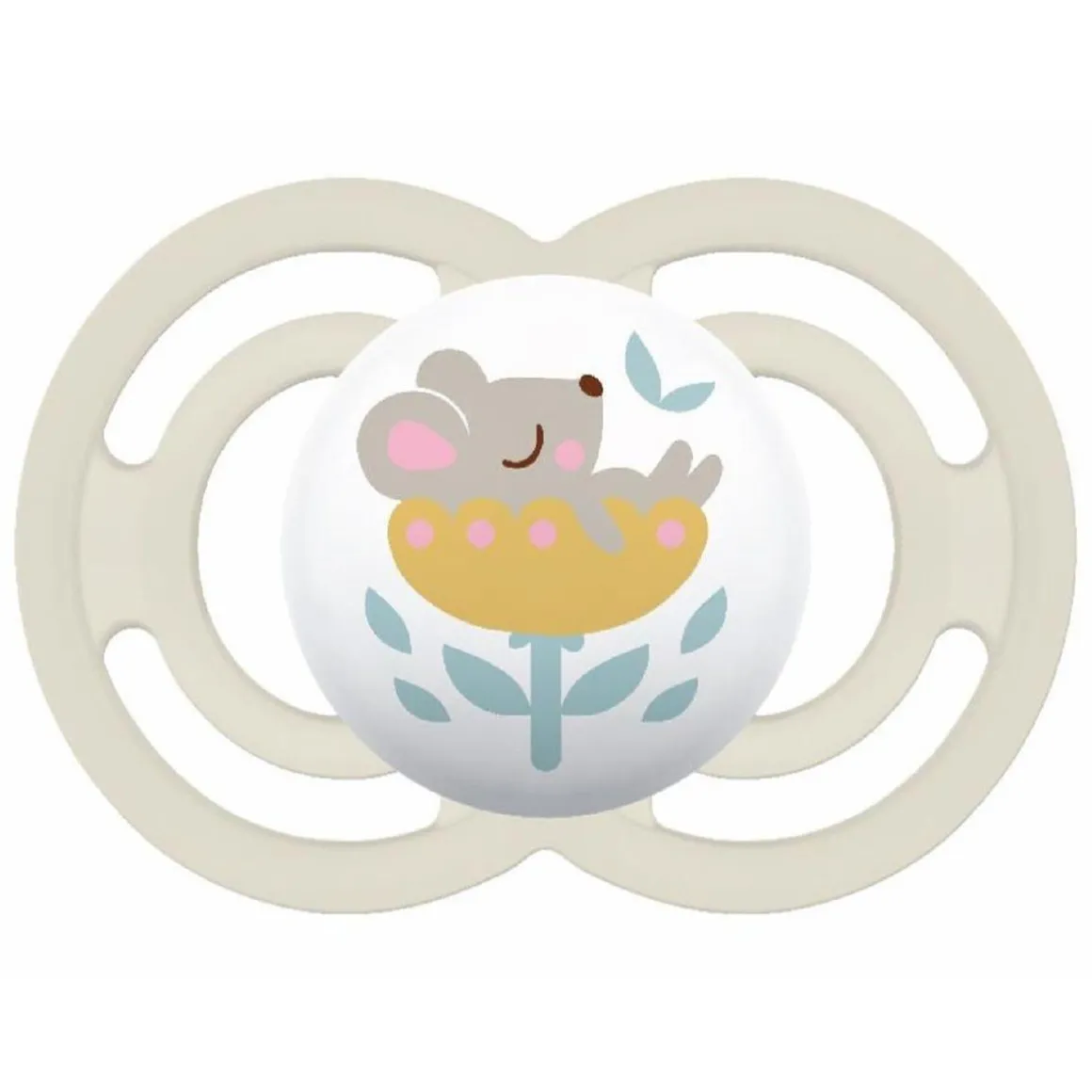 Mam - Chupete Perfect silicona mate + 16 meses neutro