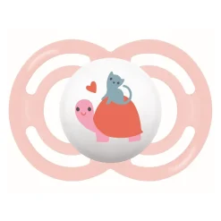 Mam - Chupete Perfect silicona mate + 6 meses rosa