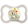 Mam - Chupete Supreme Night silicona mate +6 meses neutro