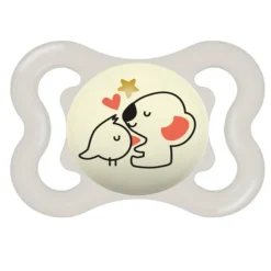 Mam - Chupete Supreme Night silicona brillante 2-6 meses neutro