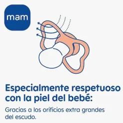 Mam - Chupete Supreme silicona +6 meses - Neutro