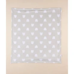 Manta de Cuna de Forro Polar Unisex Gris