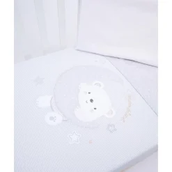 Manta de Cuna Estrellas y Oso