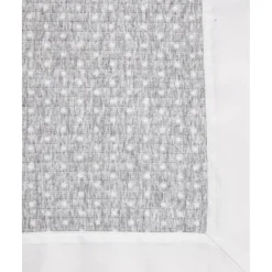 Manta de Cuna Gris con Motivos de Puntos
