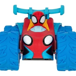 Marvel - Spidey - Vehículo motorizado trepa obstáculos ㅤ