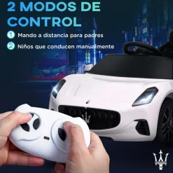 Maserati Gran Turismo Folgore eléctrico Blanco