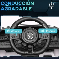 Maserati Gran Turismo Folgore eléctrico Blanco