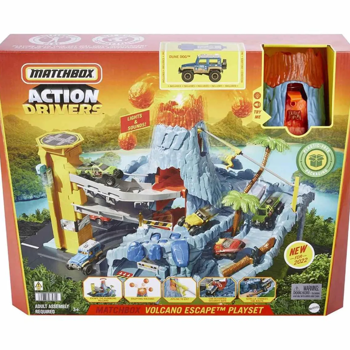 Matchbox - Huida del volcán