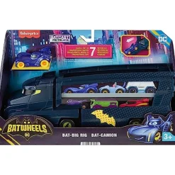 Mattel - Camión Transportador con Rampas y Remolque (Varios modelos) ㅤ