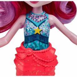 Mattel - Enchantimals - Ocean Kingdom muñeca Sedda Sea Horse con familia de caballitos de mar ㅤ