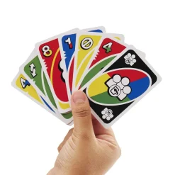 Mattel - Juego de cartas UNO Split familiar y flexible ㅤ