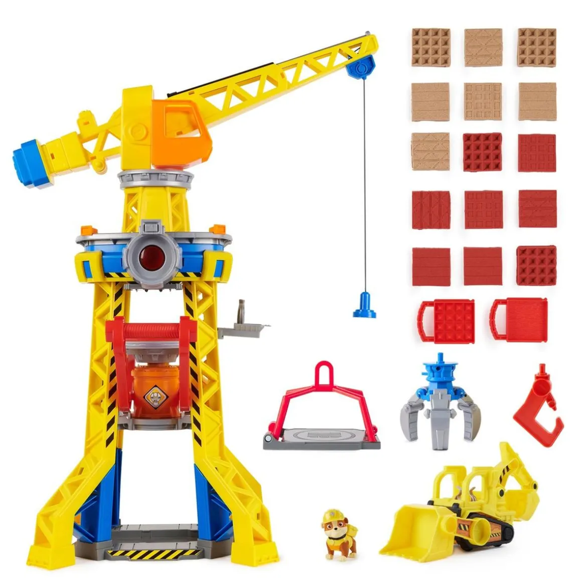 Mattel - Patrulla Canina - Grúa obrador juguete Rubble