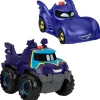 Mattel - Vehículo juguete luminoso Batwheels escala 1:55 ㅤ
