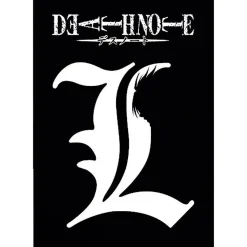 Maxi póster Death Note L símbolo 61 x 91.5 cm ㅤ
