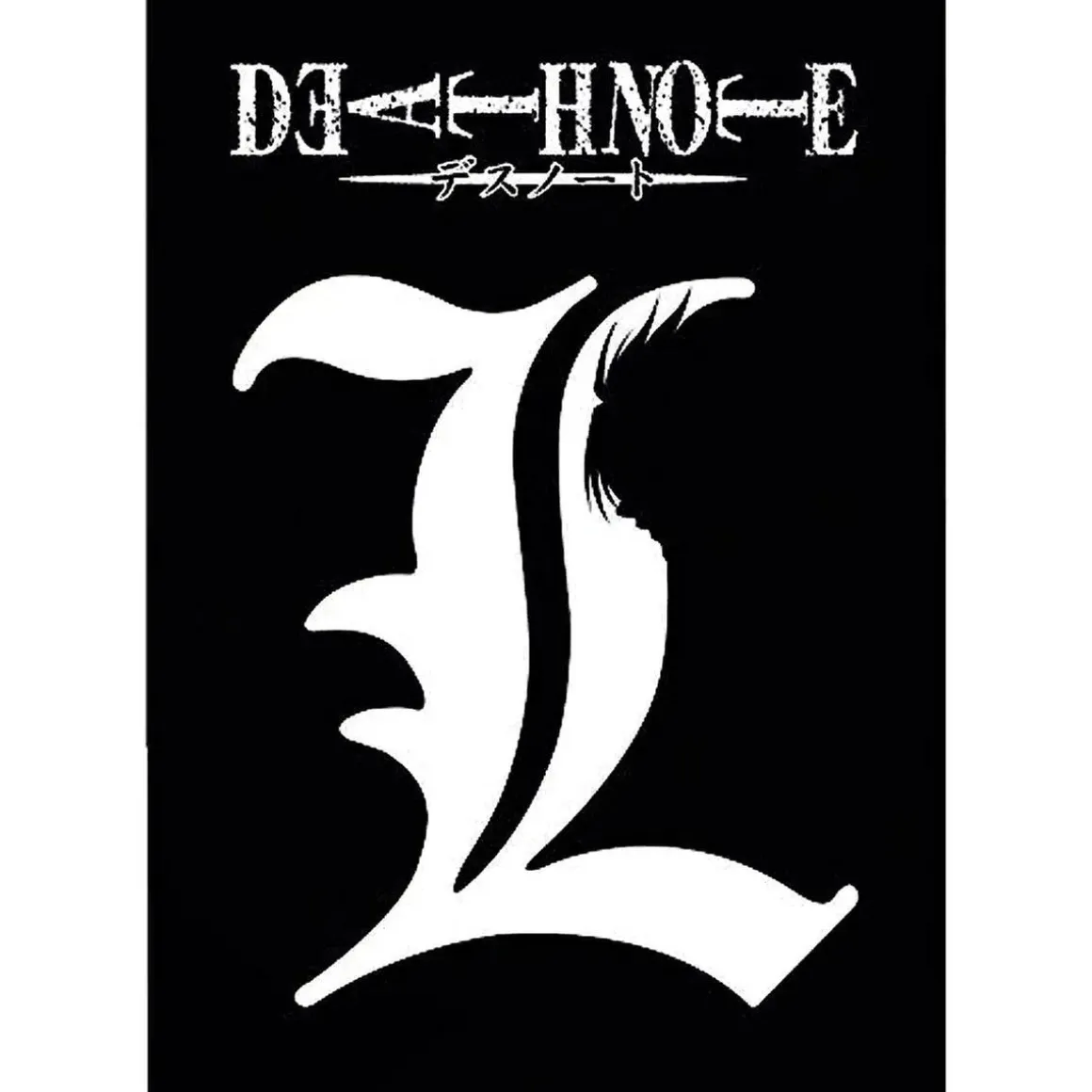 Maxi póster Death Note L símbolo 61 x 91.5 cm ㅤ
