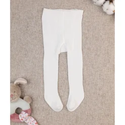 Medias de algodón blancas