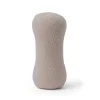 MeowBaby - Almohada Infantil con Forma de Letra “I” Color Gris Claro “Bearly I”