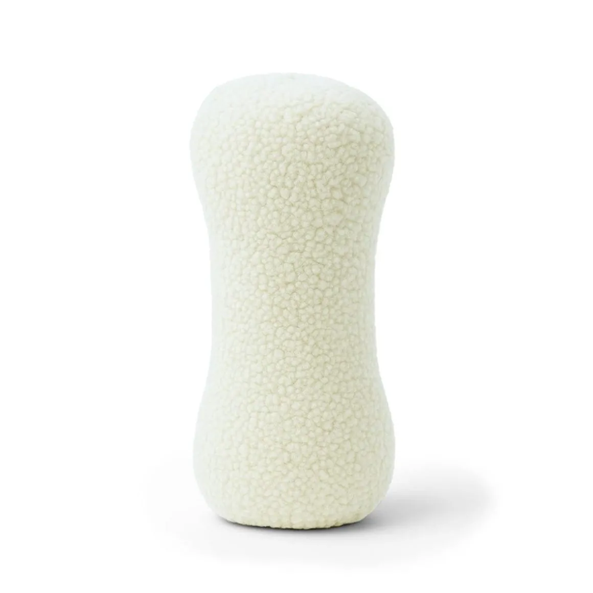 MeowBaby - Almohada Infantil con Forma de Letra “I” Color Crema “Bearly I”