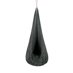 MeowBaby - Columpio Infantil Tipo Capullo Churros Color Verde Pino “Baby Cocoon Swing Pine Forest Green”