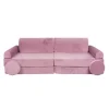 MeowBaby - Sofá Premium infantil rosa
