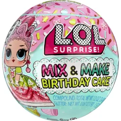 MGA - L.O.L. Surprise Muñeca Mix & Make Birthday Cake (Varios modelos) ㅤ