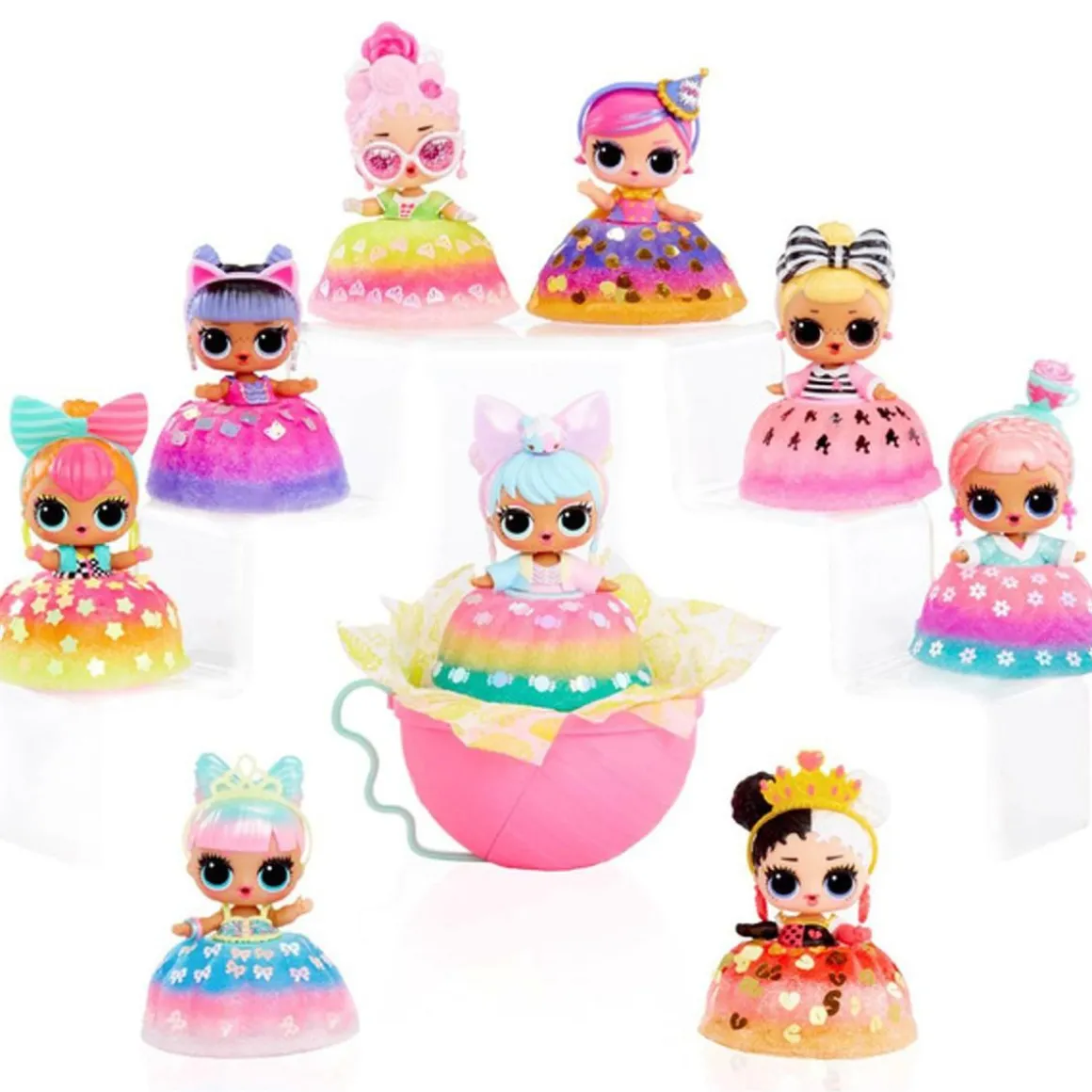 MGA - L.O.L. Surprise Muñeca Mix & Make Birthday Cake (Varios modelos) ㅤ