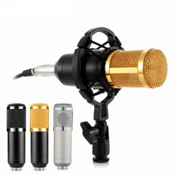 Micrófono condensador profesional BMKLACK 800