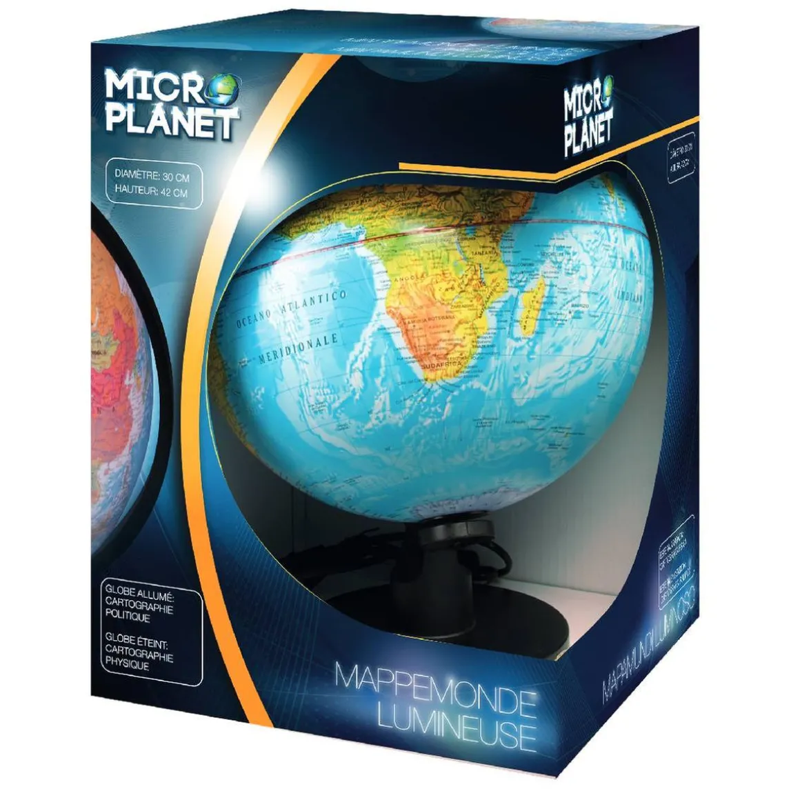 Micro Planet - Globo terraqueo Físico-Político 30 cm