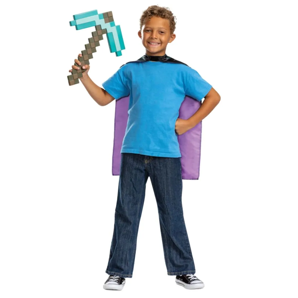 Minecraft - Set de pico y capa