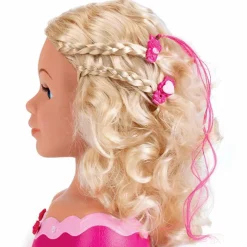 Miss Fashion - Busto para peinar y maquillar con accesorios