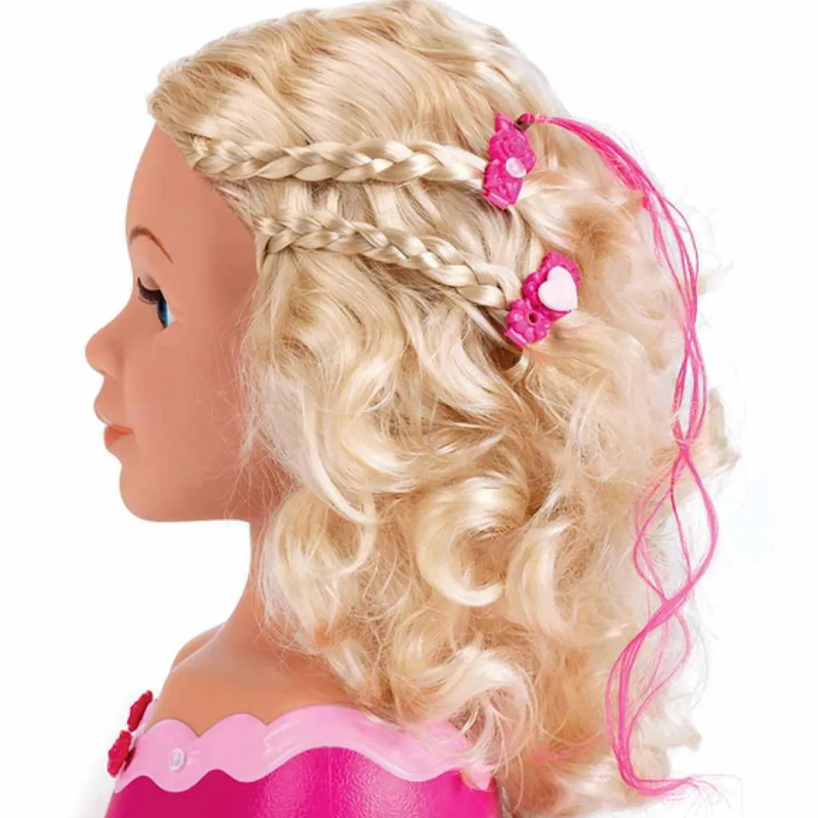 Miss Fashion - Busto para peinar y maquillar con accesorios
