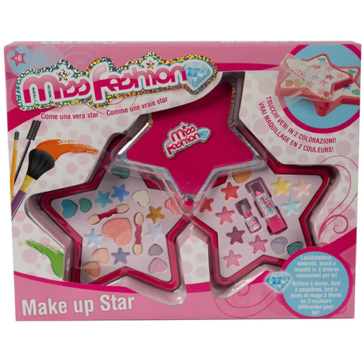 Miss Fashion - Estuche de maquillaje estrella
