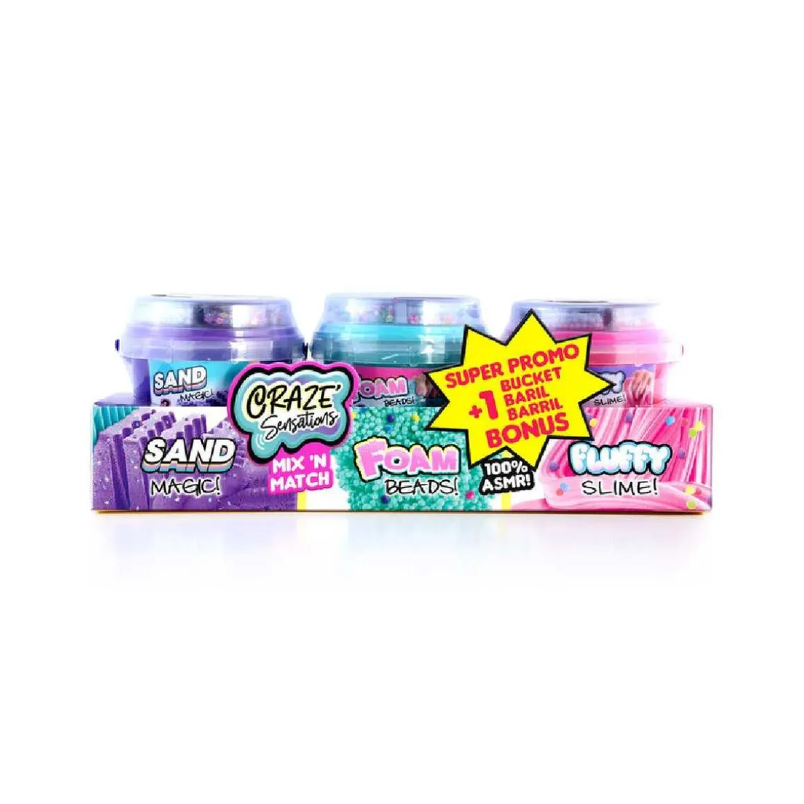 Mix & Match 3 botes de slime