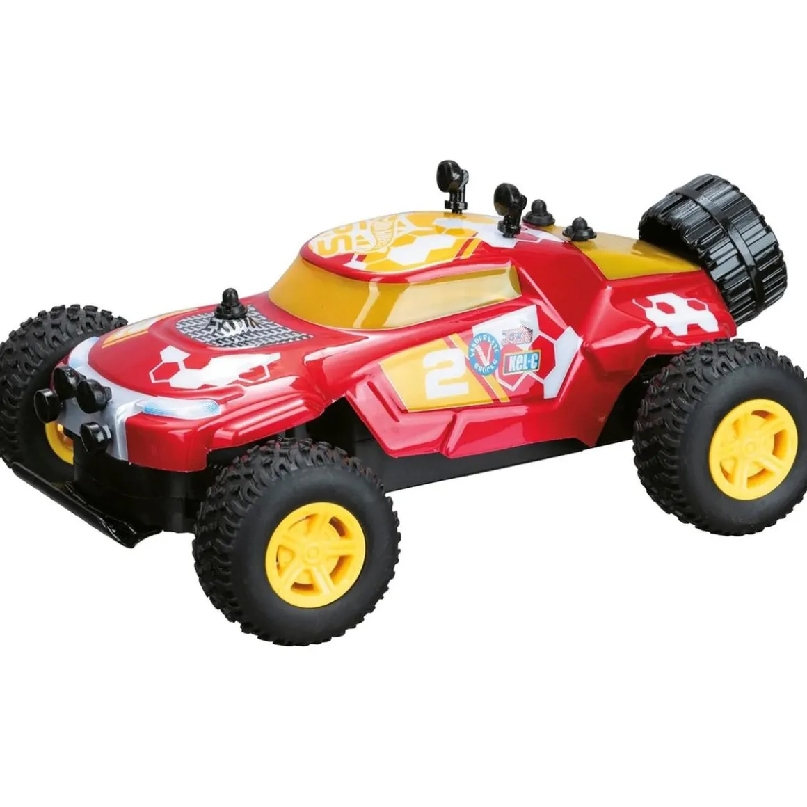 Mondo - Coche teledirigido Dune Monster a escala 1:24, frecuencia dual, velocidad hasta 10 km/h, carrocería Lexan (Varios modelos) ㅤ