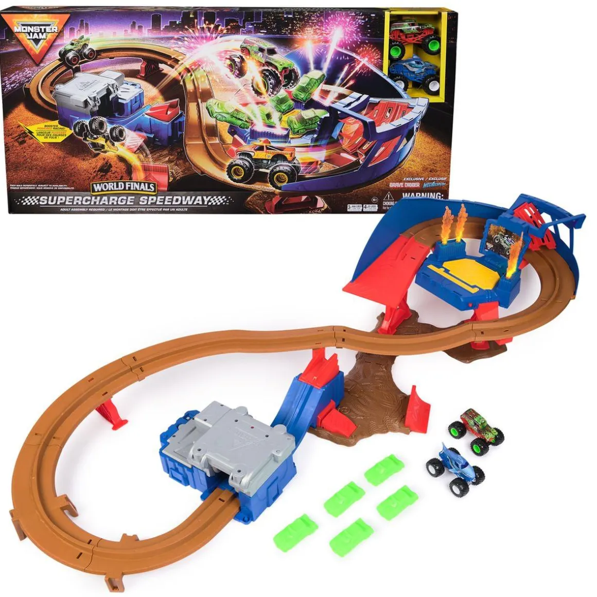 Monster Jam - Pista de carreras Supercharger