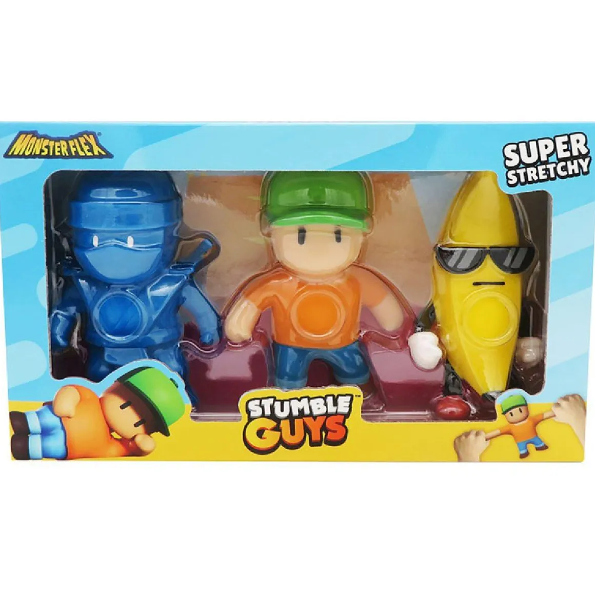 Monsterflex - Pack 3 Stumble Guys