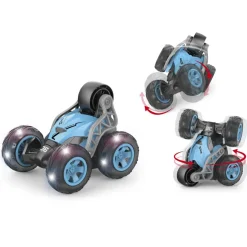 Motor & Co - Coche RC acrobacias con luz (varios colores)