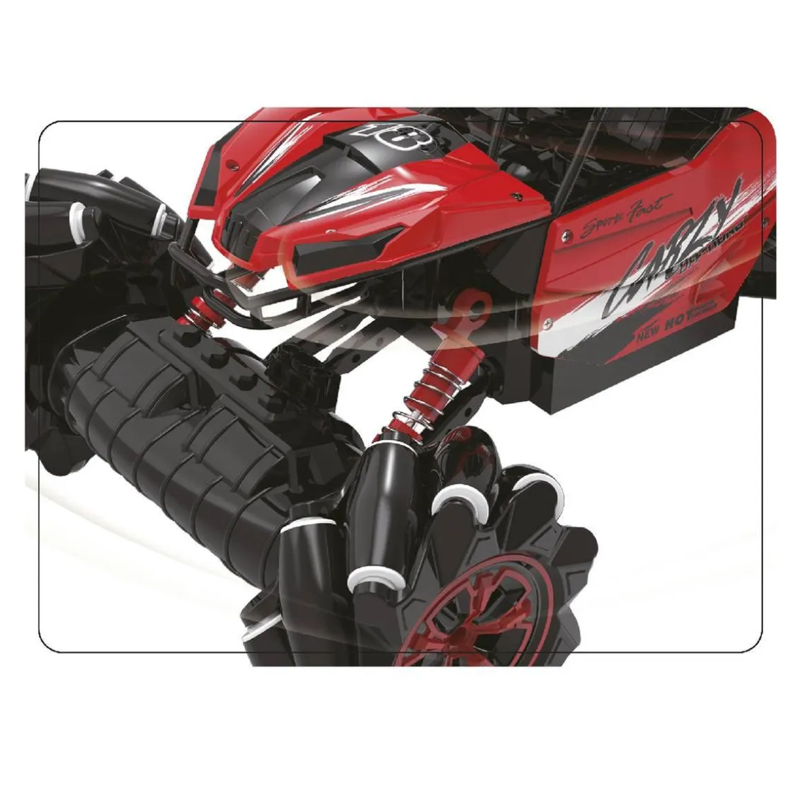 Motor & Co - Coche R/C de derrapaje (varios colores)