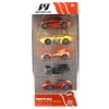 Motor & Co - Conjunto de 5 coches de metal (Varios modelos)