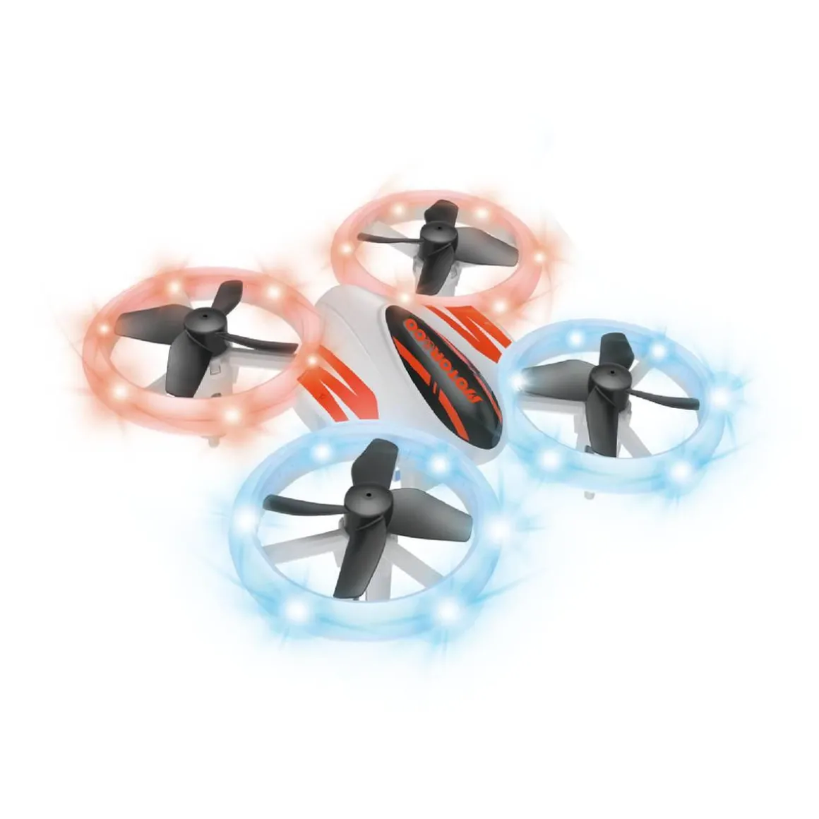 Motor & Co - Mini dron con luz neón