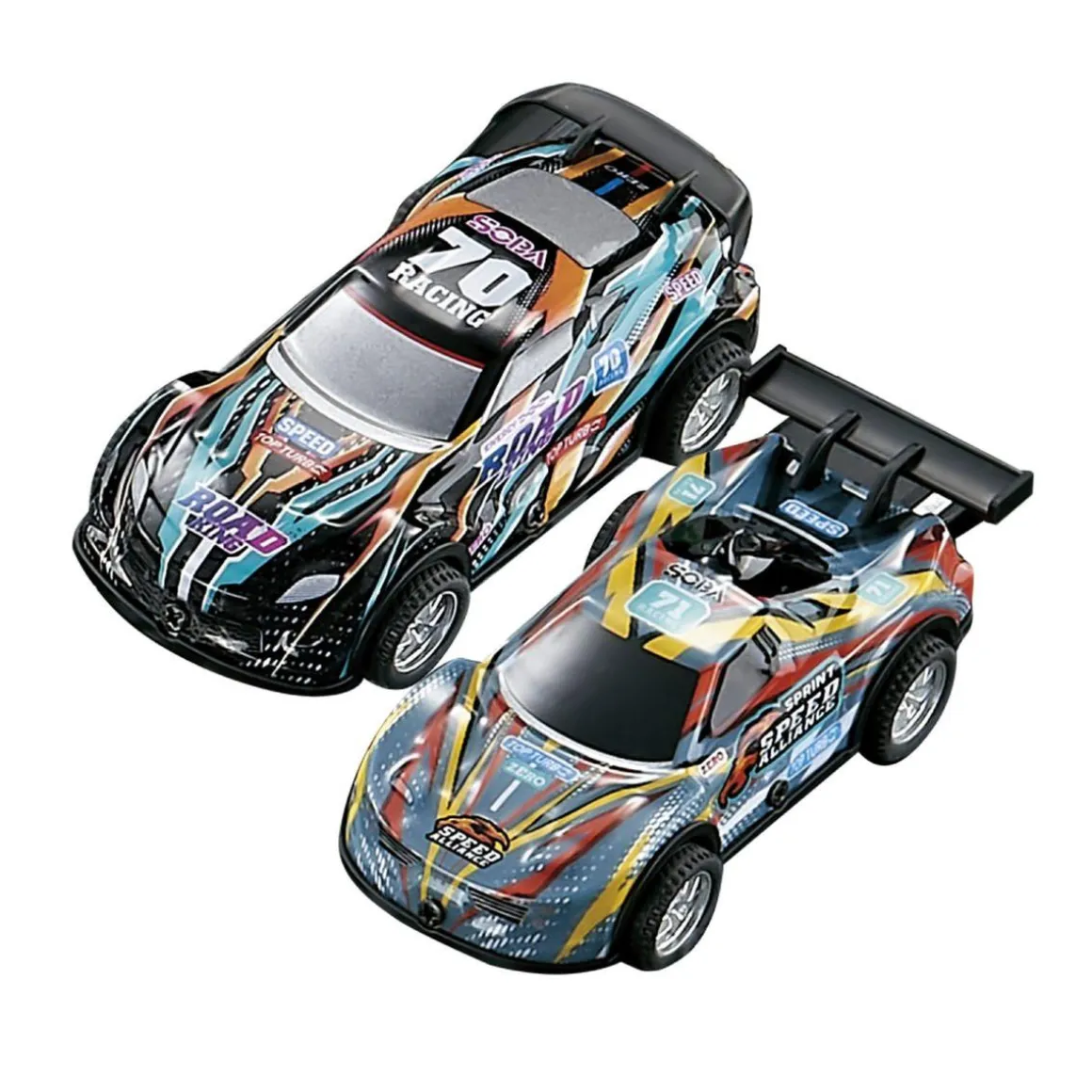 Motor & Co - Pista de Carreras Adrenaline Flash 7,4 m con dos Coches