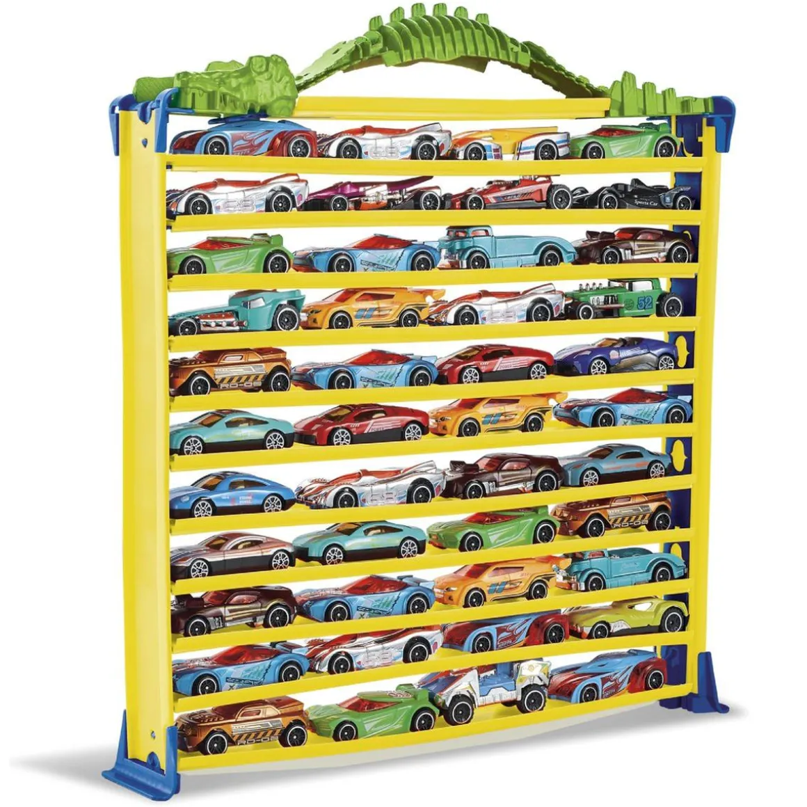 Motor & Co - Pista y Porta Coches Cocodrilo