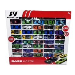 Motor & Co - Set 50 coches de metal
