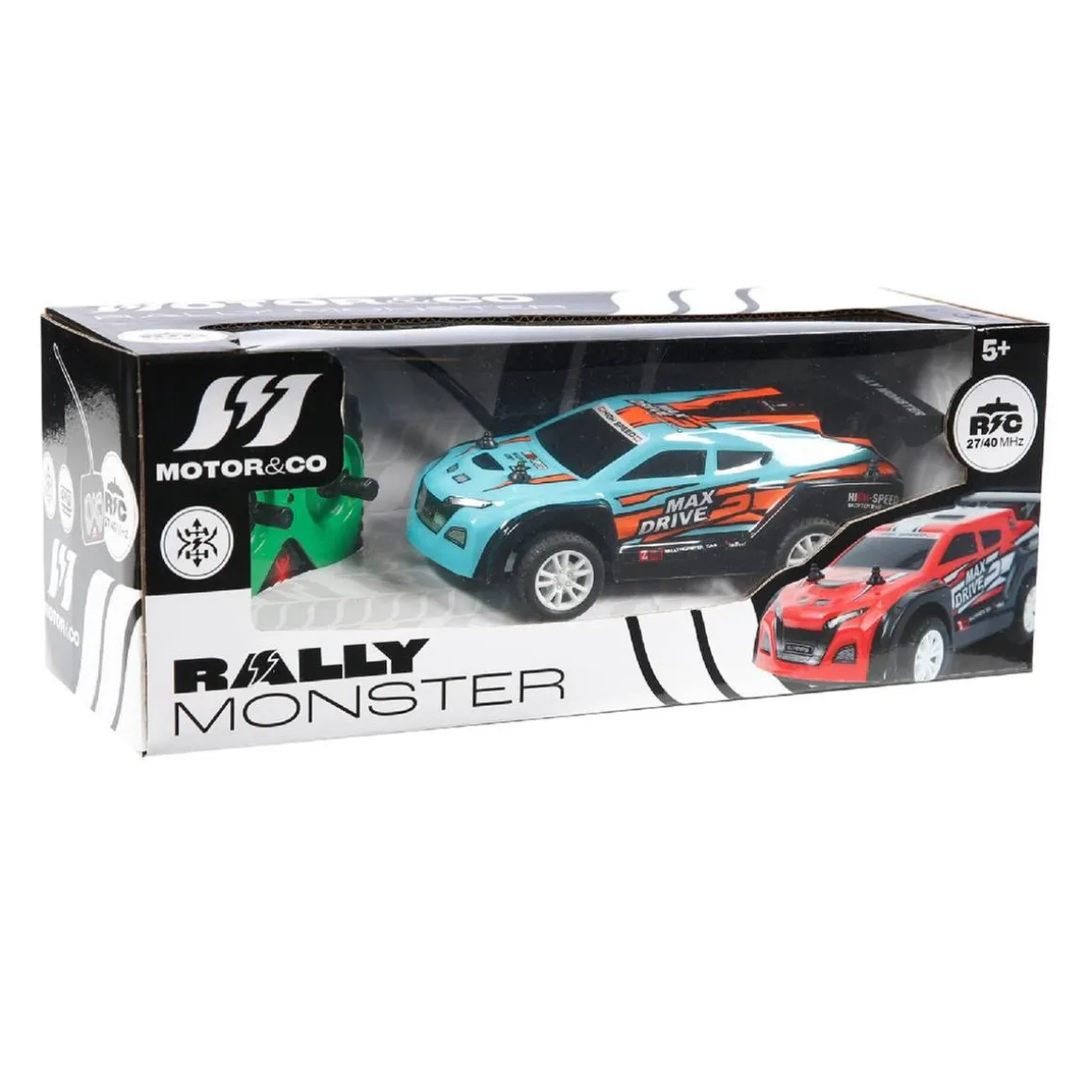 Motor & Co - Vehículo R/C Rally Monster (varios colores)
