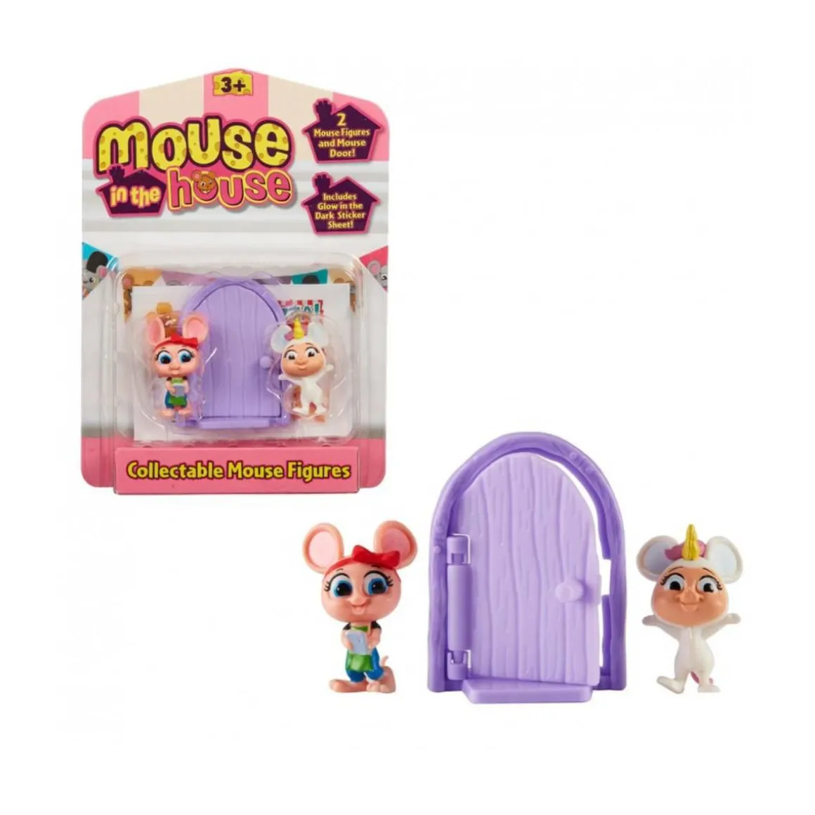 Mouse in the House - Pack de 2 figuras (varios modelos)