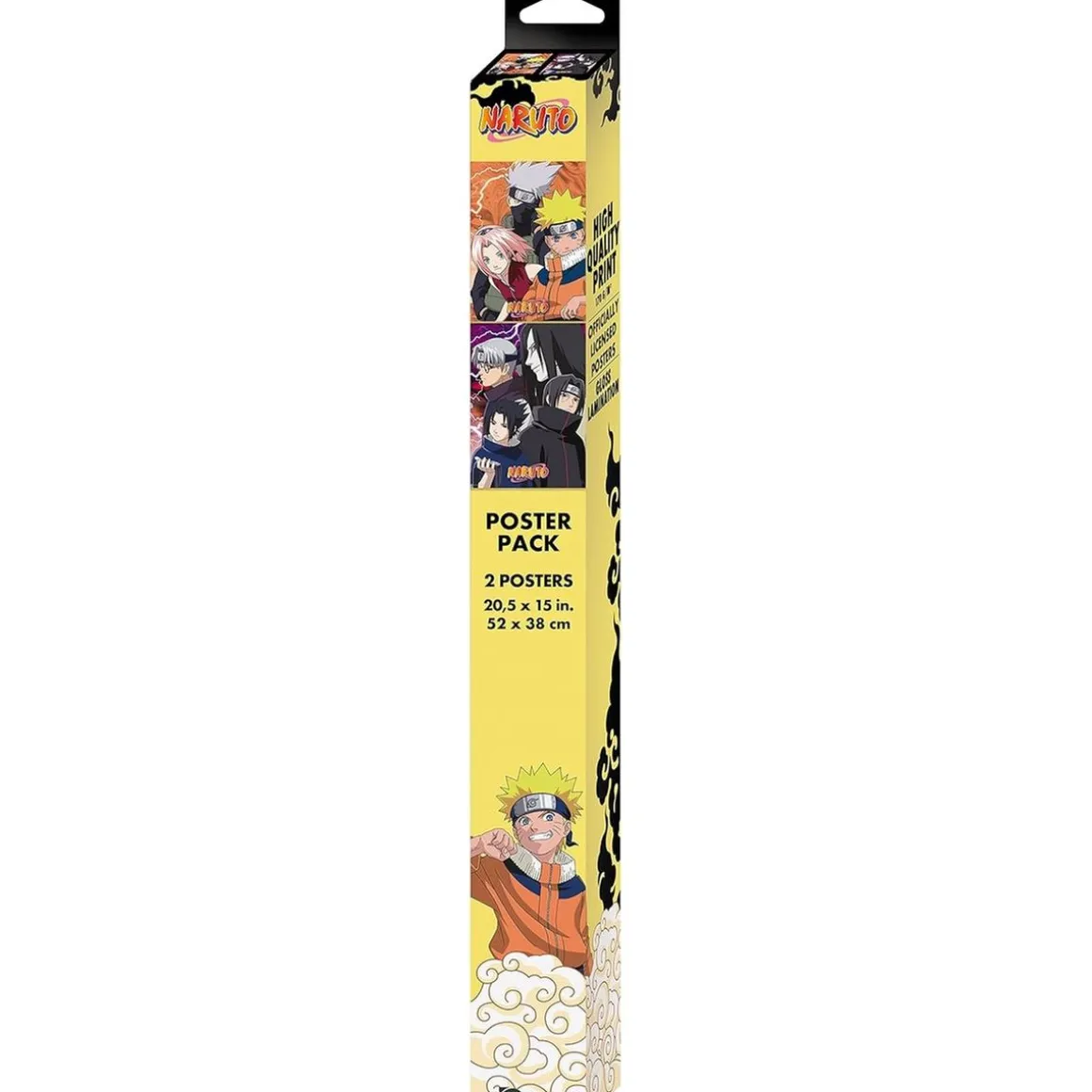 Naruto Shippuden - Set 2 pósters Chibi - Ninjas Konoha & Desertores