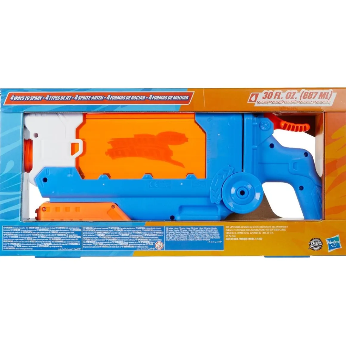 Nerf - Pistola de agua Super Soaker Flip Fill